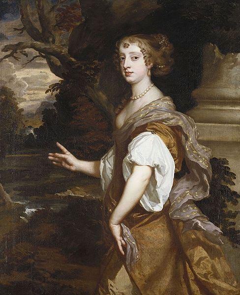 Sir Peter Lely Portrait of Lady Elizabeth Wriothesley oil painting picture